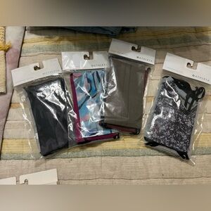 Athleta  & Tory Burch Face Mask Set in Black, Gray, Purple, Multicolor Print